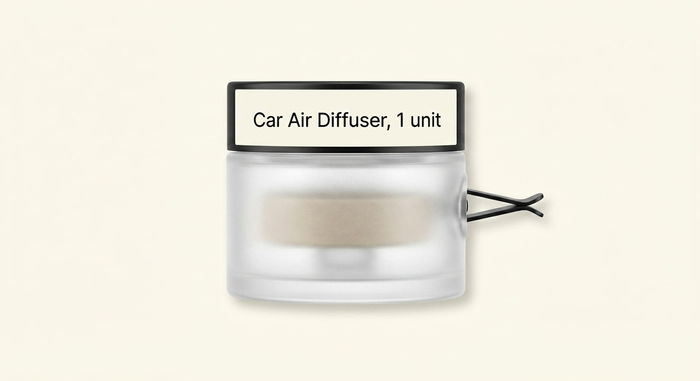 Jo Malone London car diffuser attaches to air vent, UK version