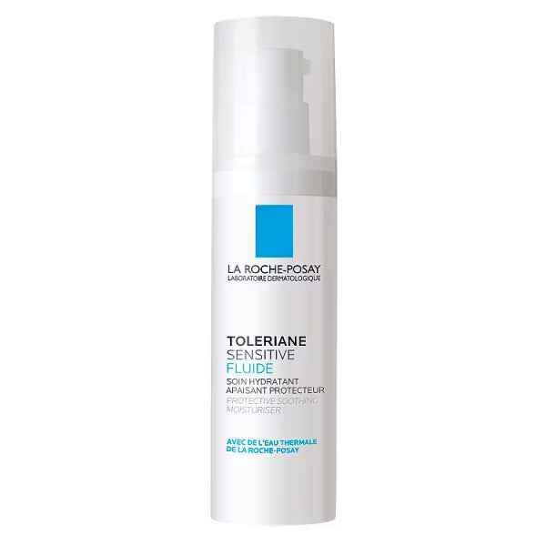 La Roche-Posay Sensitive Fluid Moisturiser 40ml, imported from the UK