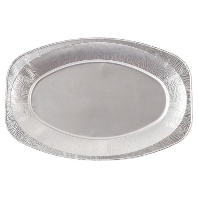 Large Aluminium Oven-Safe Buffet Platters   5 per pack GOODS M&S   