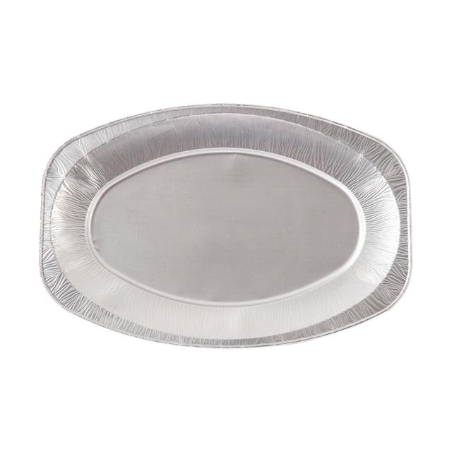 Oval Aluminium 33cm Serving Platters   3 per pack GOODS M&S   