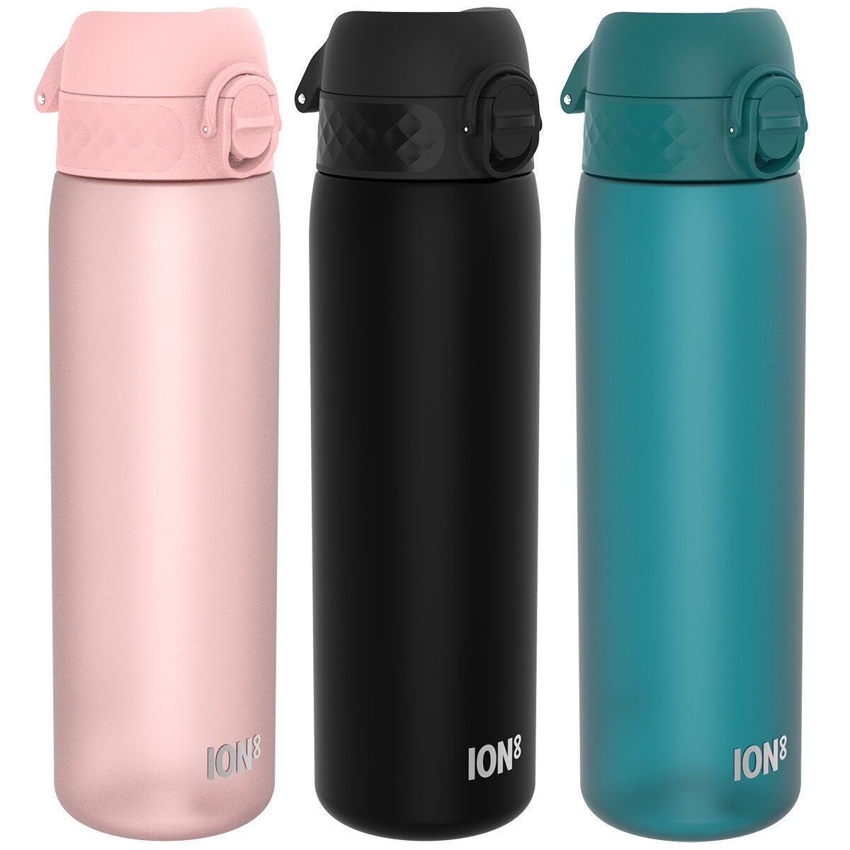 Ion8 Recyclon leakproof 500ml water bottle 3 pack (British brand)
