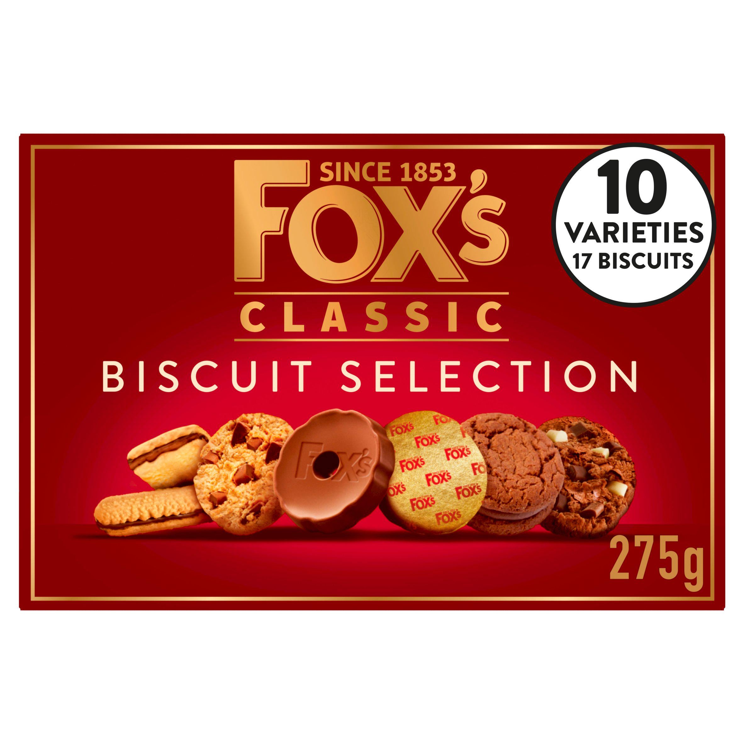 Fox's Biscuits Classic Biscuit Selection 275g GOODS Sainsburys   