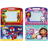 Spidey board book with magnetic drawing pad (British brand)