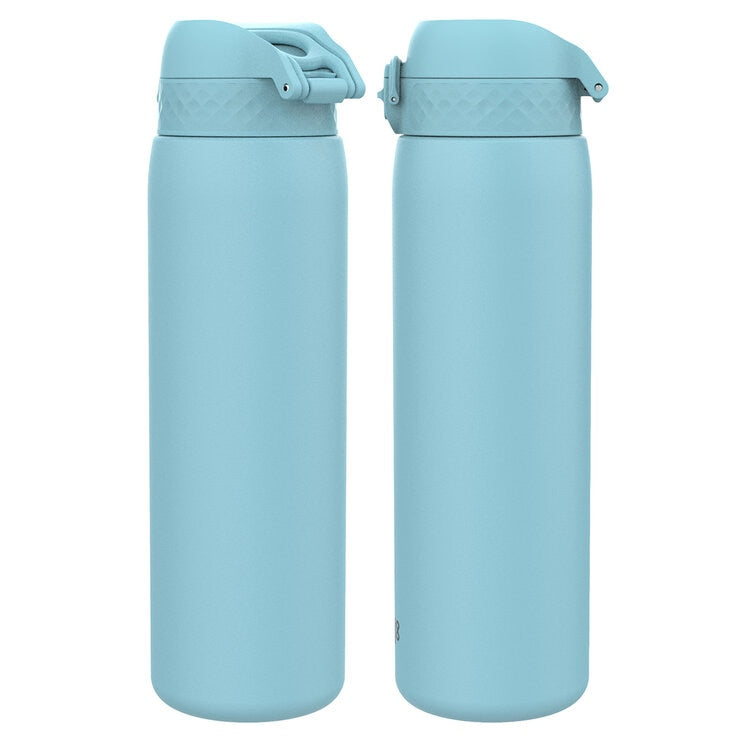 Ion8 stainless steel water bottle 1.2L 2-pack (British brand)