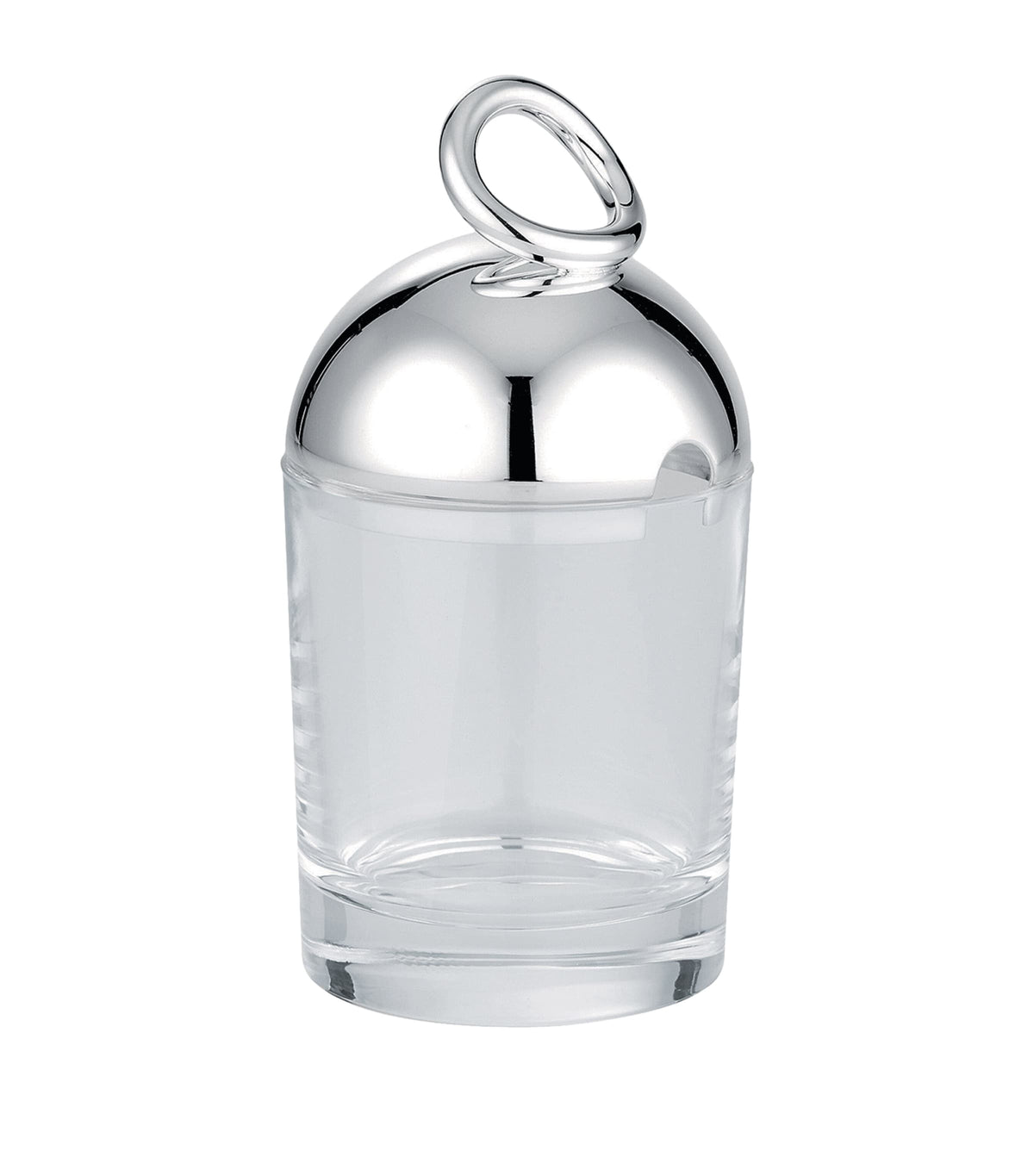 Christofle Silver-Plated Vertigo condiment pot 14cm - British product