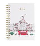 A5 Lined Notebook with Menagerie Pattern 21cm x 15cm
