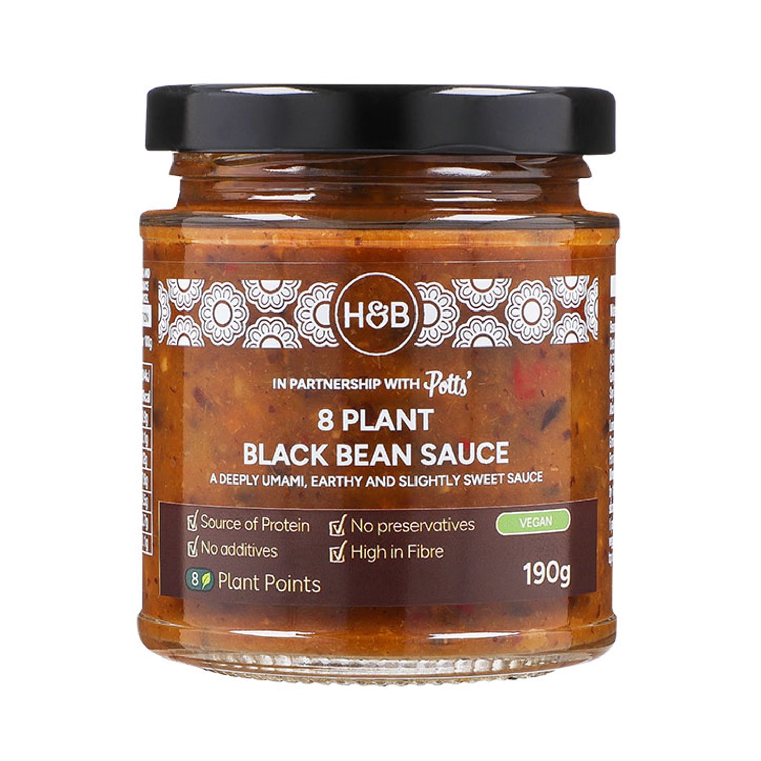 Holland & Barrett Black Bean Stir Fry Sauce 190g, UK version