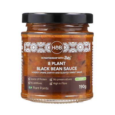 Holland & Barrett Holland & Barrett 8 Plant Black Bean Stir Fry Sauce 190g- Buy online at McGrocer