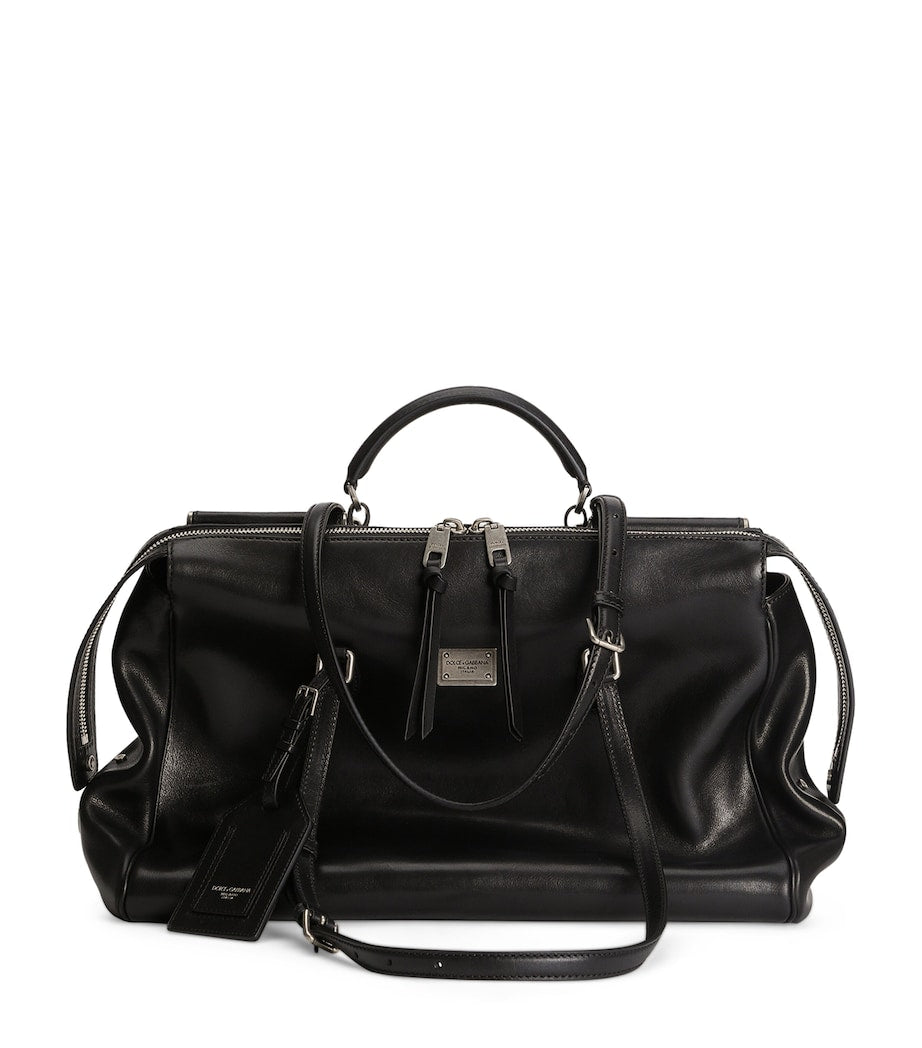 Dolce&Gabbana Vittoria calfskin shoulder bag - British product