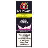 Aquavape Wild Berry 6mg Electronic cigarettes Sainsburys   