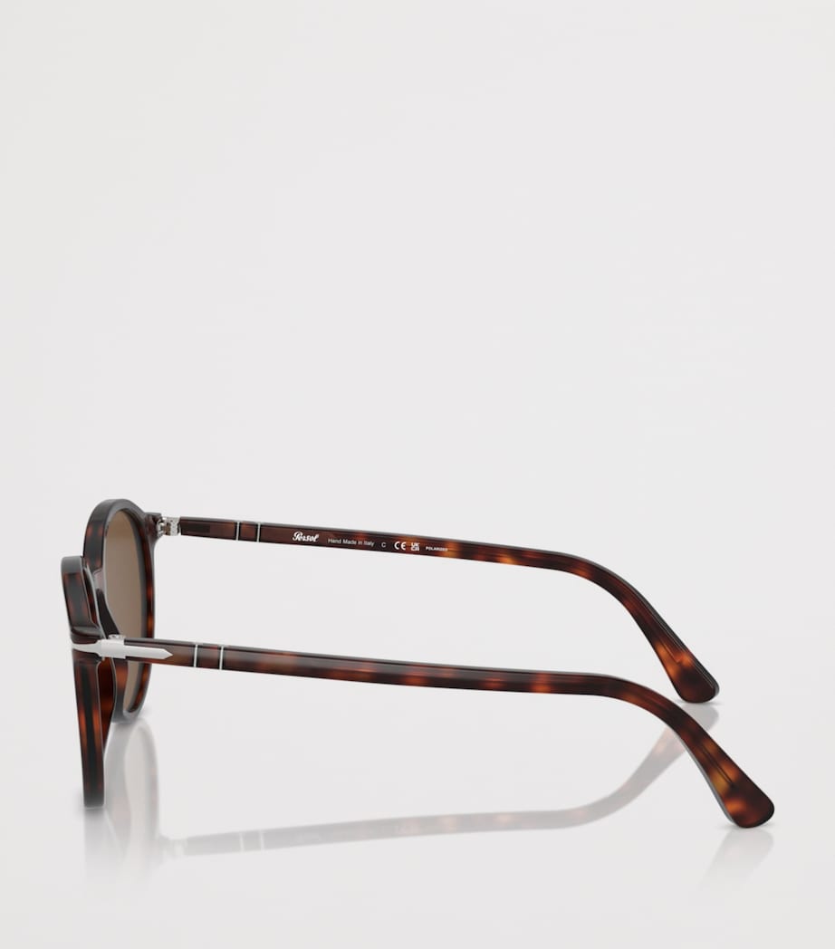 Persol Runde Phantos Acetat-Sonnenbrille, UK-Version