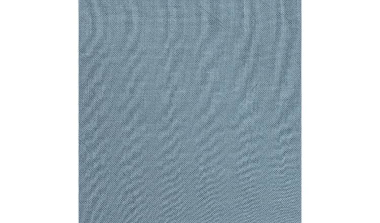 Habitat denim fitted sheet single, UK version