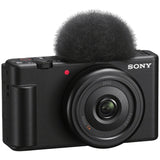 Sony ZV-1F black vlog camera (British brand)