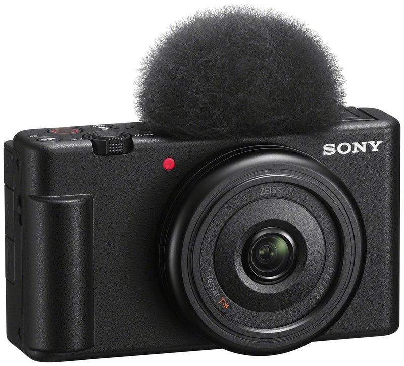 Sony ZV-1F black vlog camera (British brand)