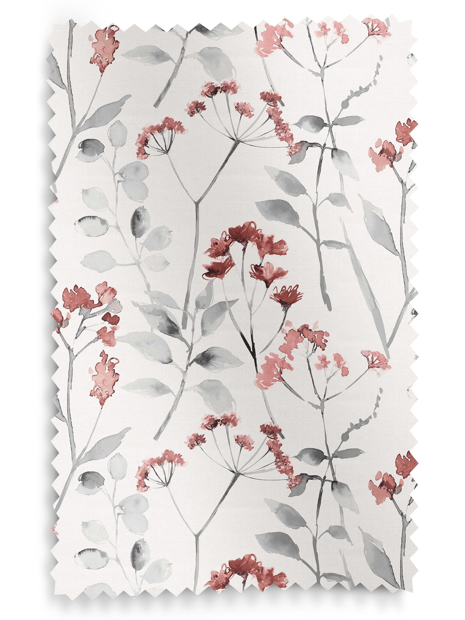 Next Red Isla Floral roller blind made to measure - British product