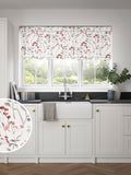 Next Red Isla Floral roller blind made to measure - British product