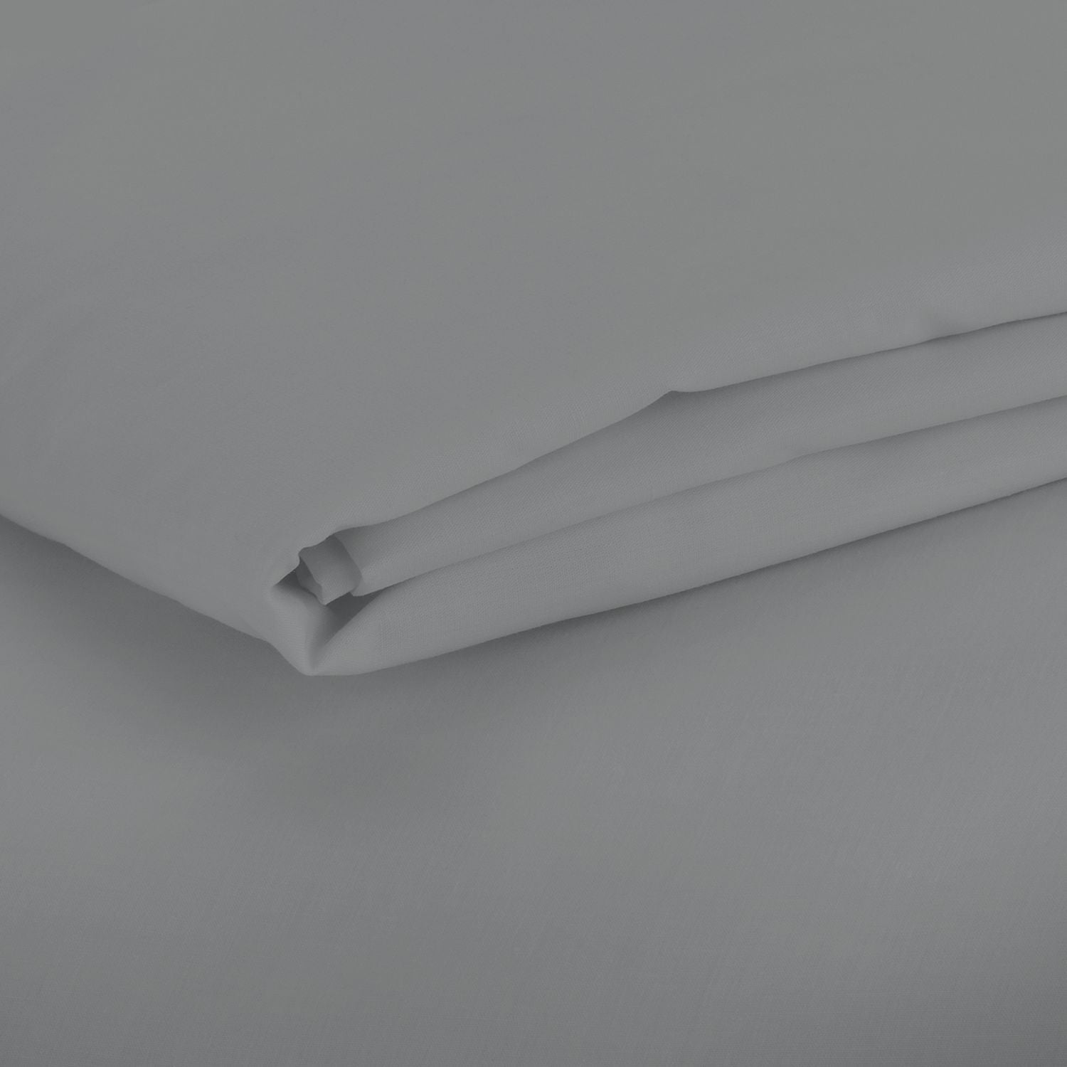 Argos Home plain grey double fitted sheet - British product