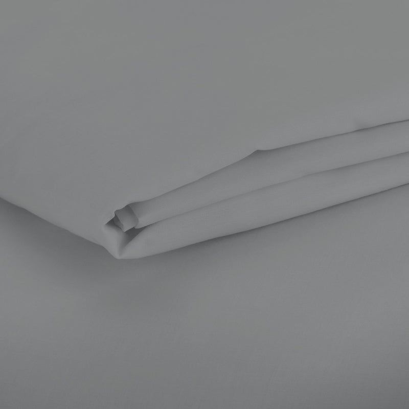 Argos Home plain grey double fitted sheet - British product