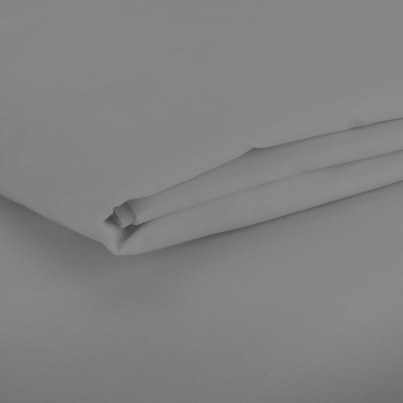 Argos Home plain grey double fitted sheet - British product