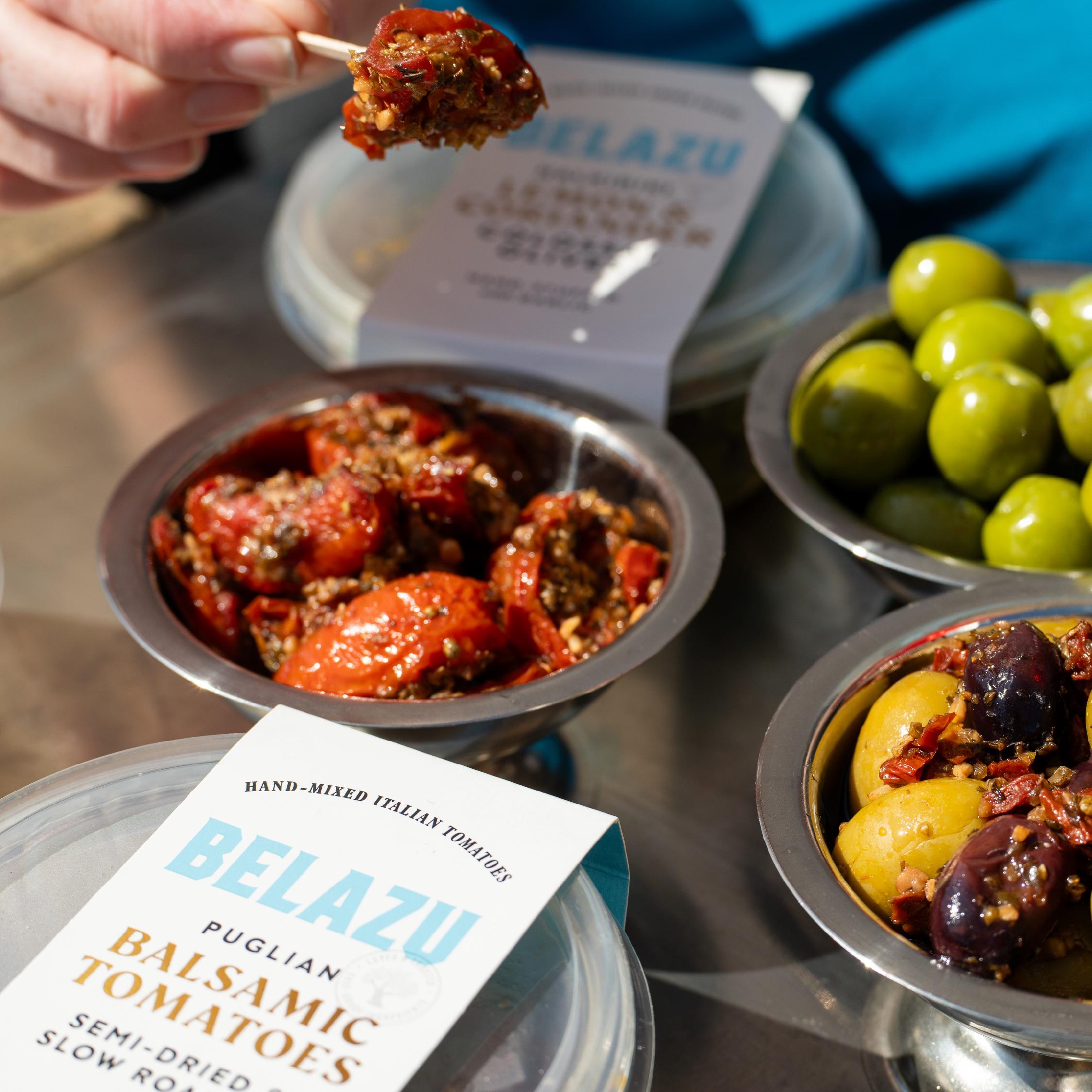 Belazu semi-dried balsamic tomatoes 135g, UK version
