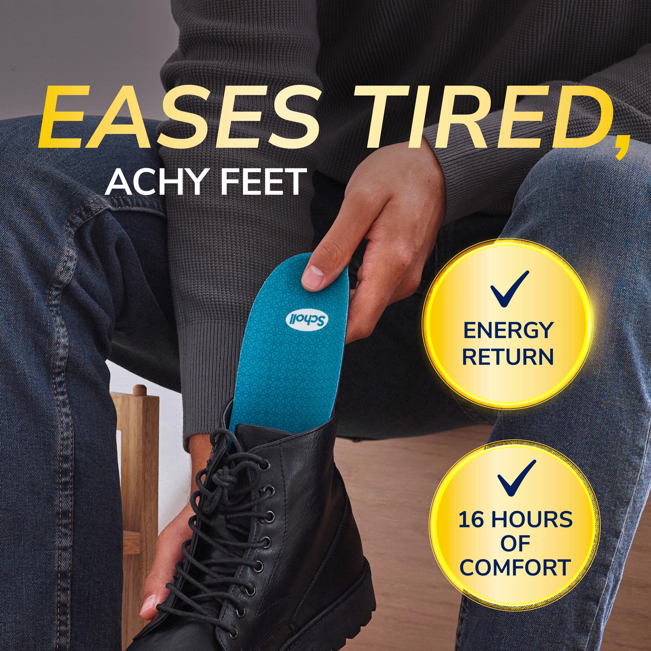Scholl Gel Active Work insoles, imported from the UK