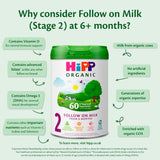 HiPP baby milk formula follow on organic 800g, imported from the UK