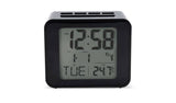 Acctim Cole radio controlled LCD display alarm clock black - British product