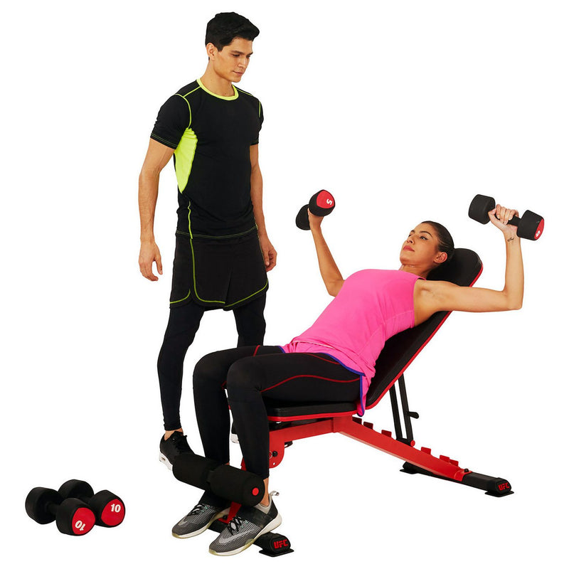 UFC folding FID bench 16.8kg (British brand)