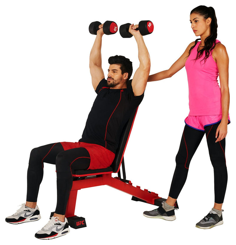 UFC Deluxe folding weight bench 454kg capacity (British brand)