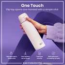 Ion8 Lilac Dusk water bottle 600ml, UK version