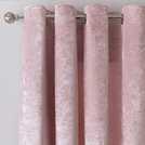 Argos Home Blush Velvet Eyelet Curtains 229x229cm - British product