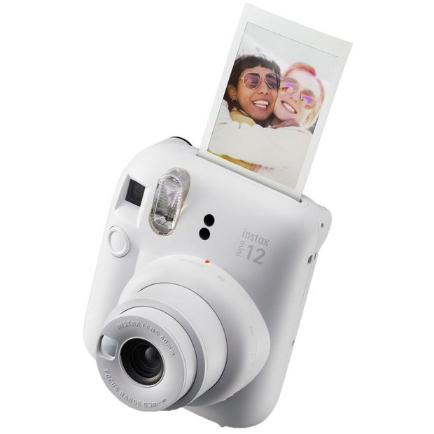 instax Mini 12 white instant camera, UK version