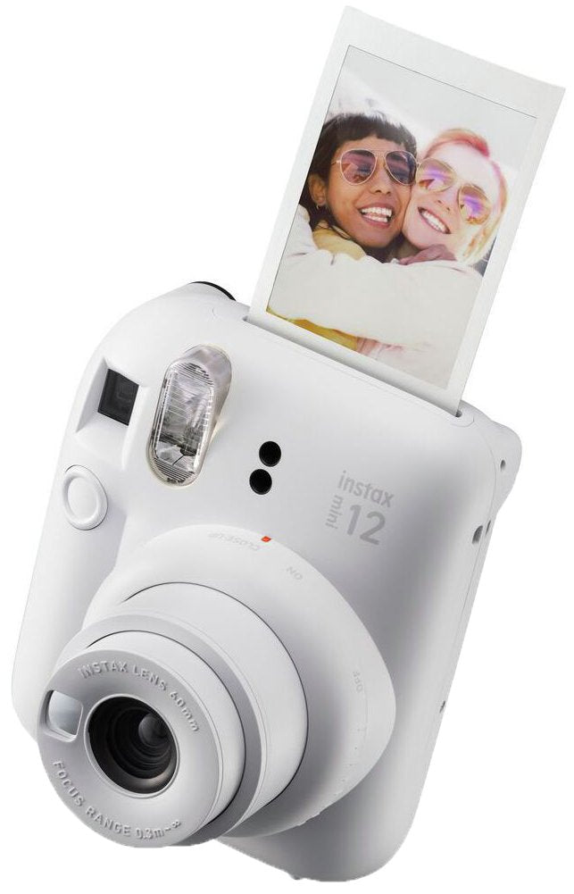 instax Mini 12 white instant camera, UK version
