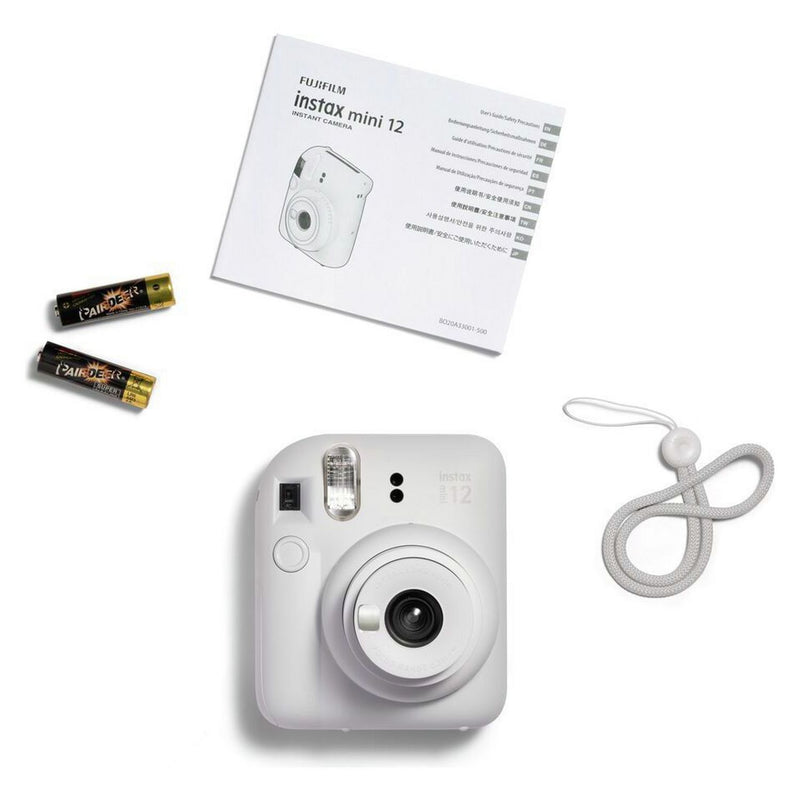 instax Mini 12 white instant camera, UK version