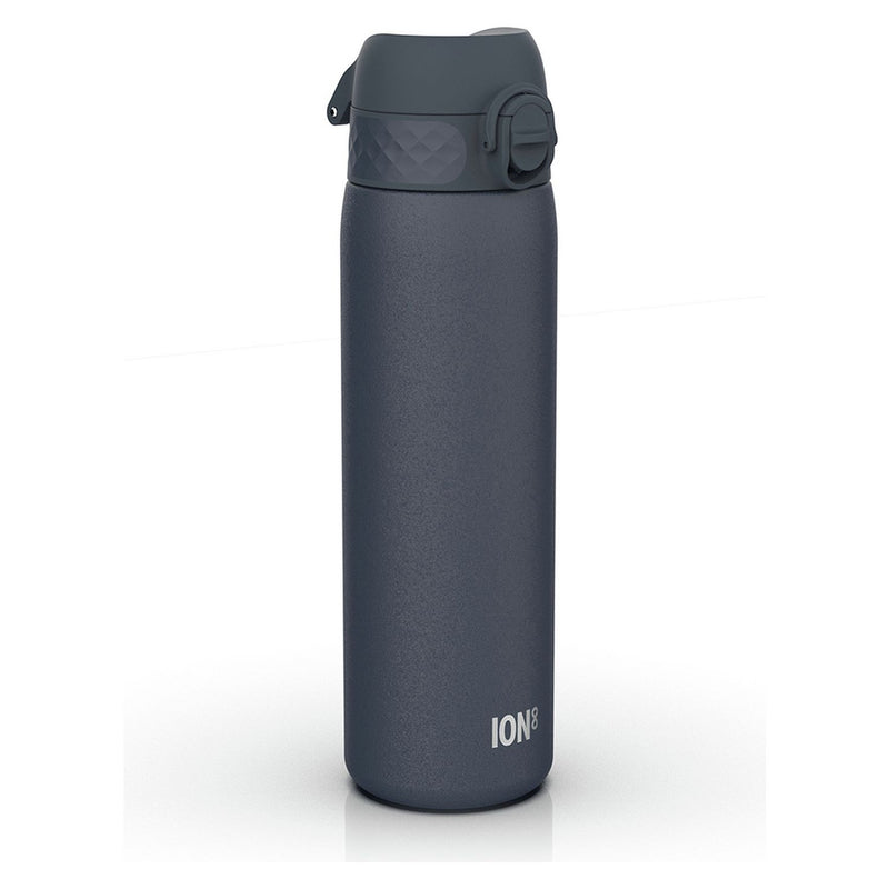 Ion8 Ash Navy water bottle 600ml, UK version