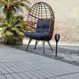 Workpro decking tiles grey 4 pieces (British brand)