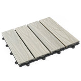 Workpro decking tiles grey 4 pieces (British brand)