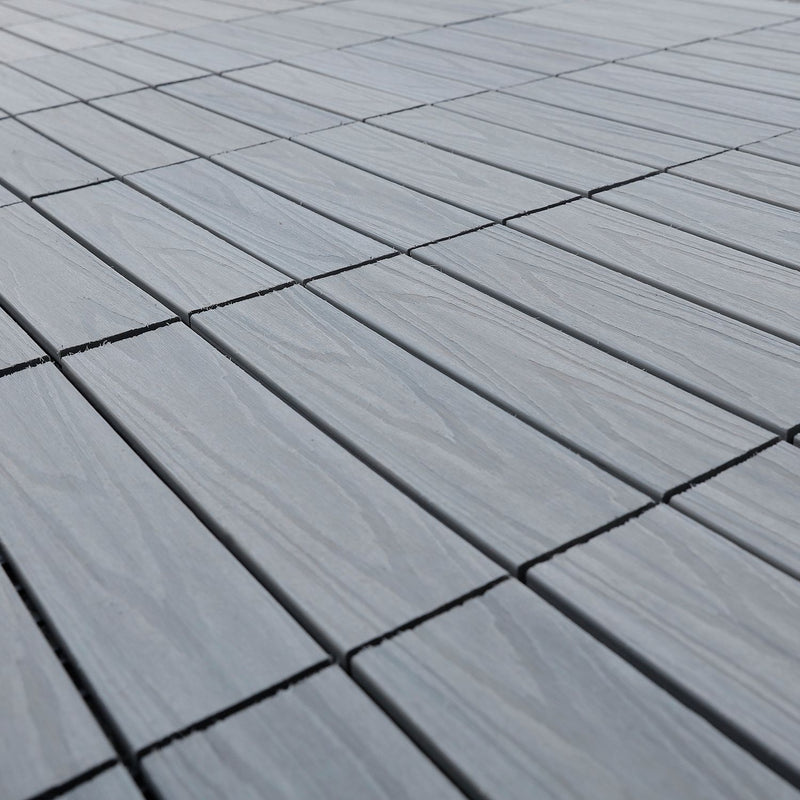 Workpro decking tiles grey 4 pieces (British brand)