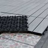 Workpro decking tiles grey 4 pieces (British brand)