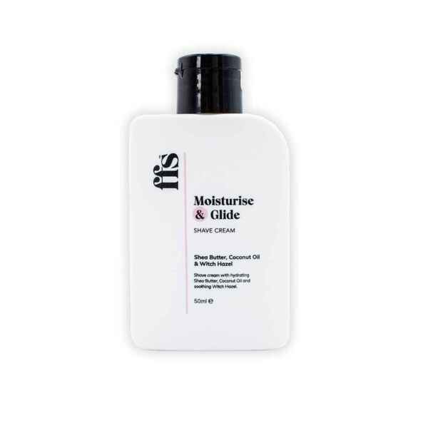 FFS Beauty moisturising shave cream travel size - British product