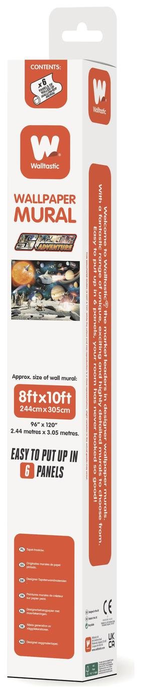 Walltastic Space Adventure wall mural 8ft x 10ft (British brand)