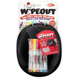 Wipeout dry erase kids bike helmet 52-56cm black (British brand)