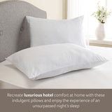 Snuggledown medium pillow 2 pack (British brand)