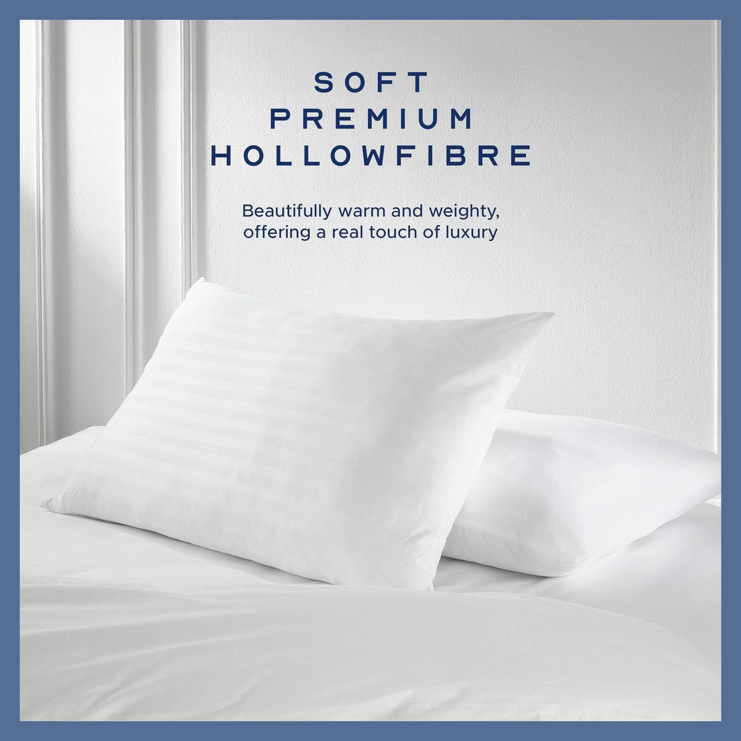 Snuggledown medium pillow 2 pack (British brand)