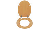 Argos Home pine effect toilet seat natural 45x37x5cm - British product