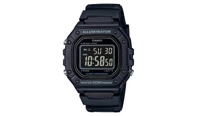 Argos Casio Illuminator Chronograph Black Resin Strap Watch- Buy online at McGrocer