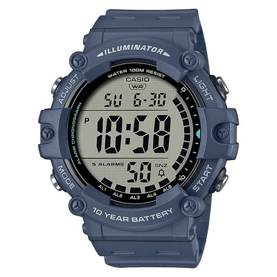 Argos Casio Blue Digital Resin Strap Watch- Buy online at McGrocer