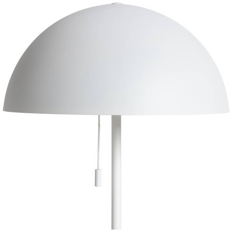 Habitat Modern Mushroom Floor Lamp in white, UK version