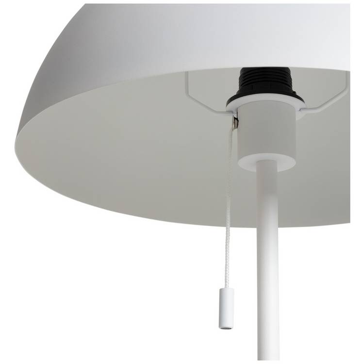 Habitat Modern Mushroom Floor Lamp in white, UK version