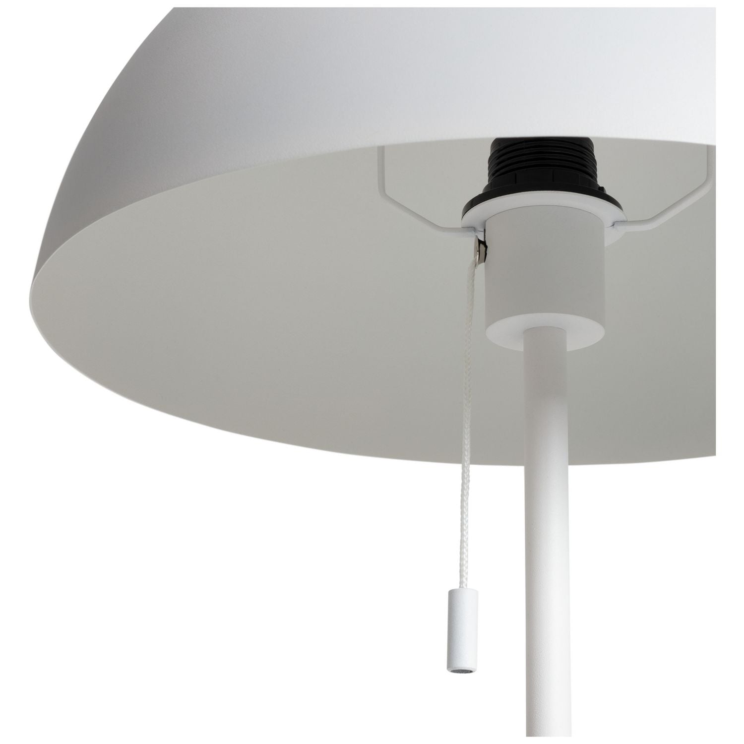 Habitat Modern Mushroom Floor Lamp in white, UK version